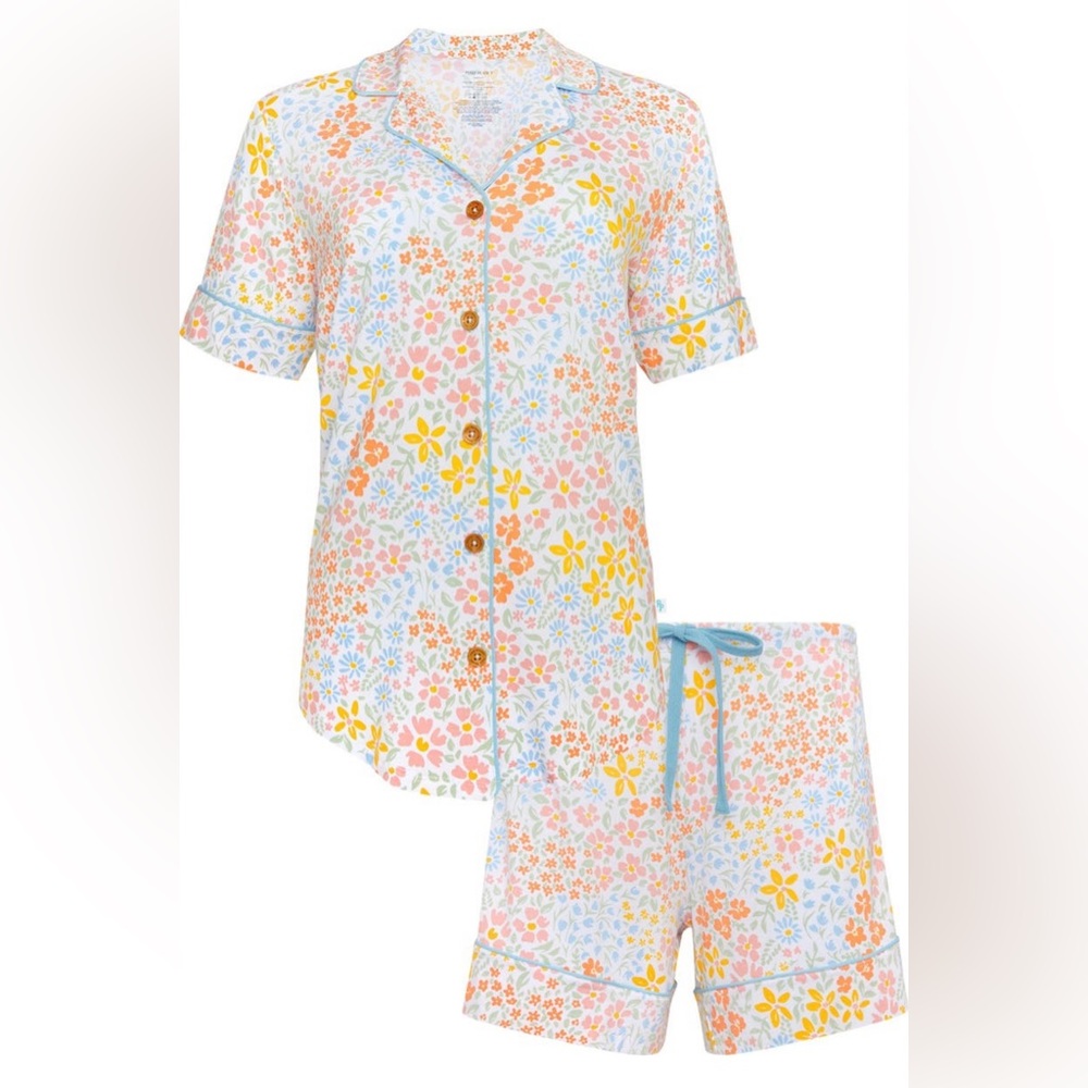 NWT Posh Peanut Zenni Pajama Short Set